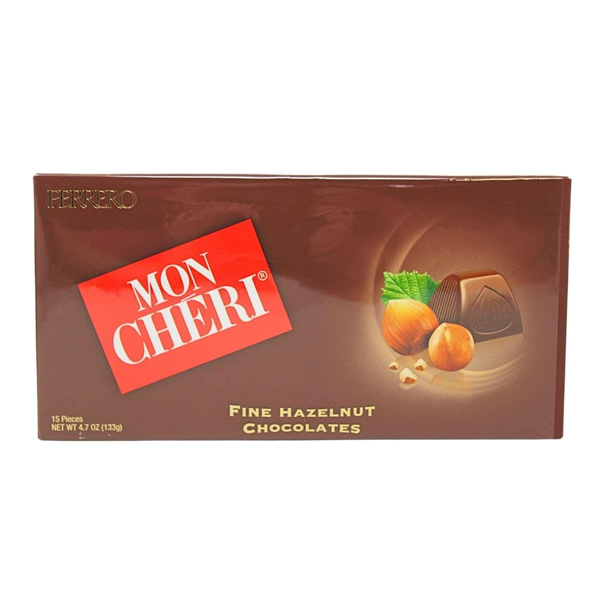Ferrero Mon Cheri Hazelnut Chocolates 15 pieces (Single Pack) (1)