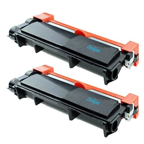 2 Pack 2inkjet TN660 (TN-660) High Yield Compatible Toner Cartridge For Brother DCP-L2520DW, DCP-L2540DW, HL-L2300D, HL-L2320D, HL-L2340DW, HL-L2360DW, HL-L2380DW, MFC-L2700DW, MFC-L2720DW, MFC-L2740DW (Black (2 Pack))