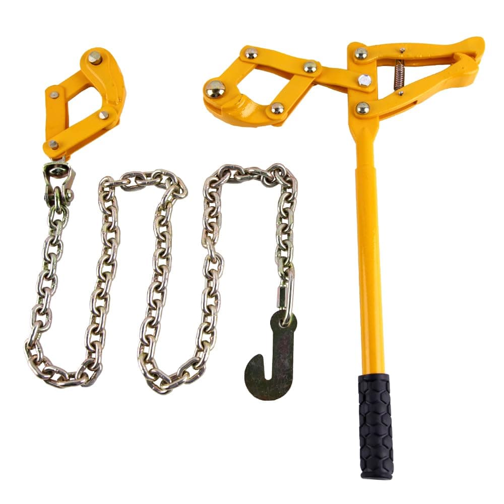 – Fencing Wire Strainer Wire Strainers for Fencing Barb Wire Puller Fence Stretcher Tensioner Heavy Duty Barbed Wire Strainer with 1.2m Chain