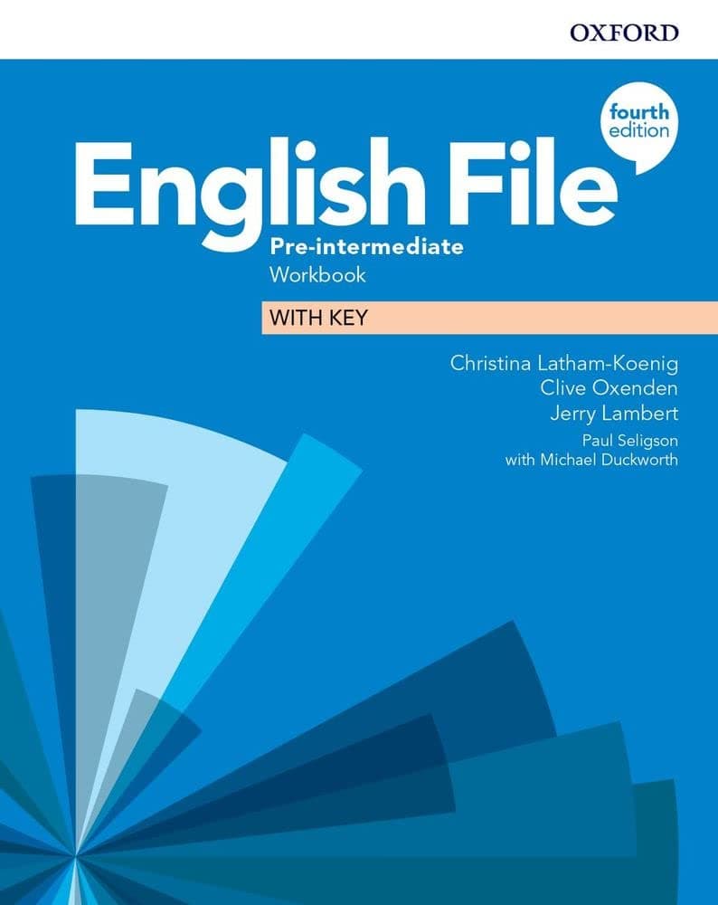 ENGLISH FILE 4E PRE INT WB WITH KEY