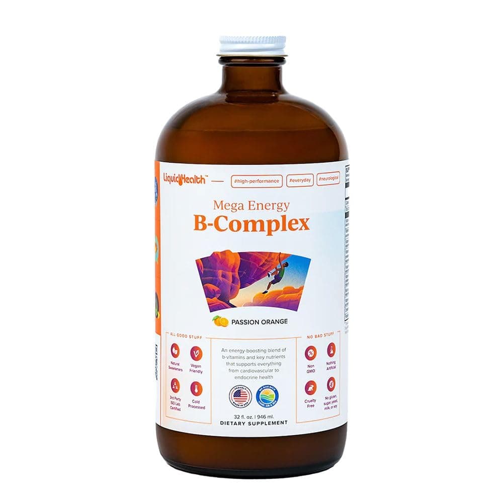Liquid Health Mega Energy B-Complex 32 Oz Liquid