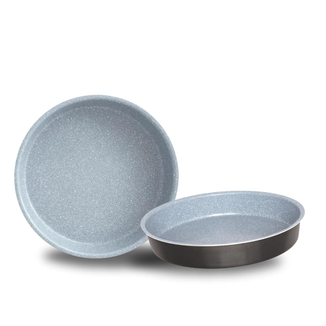 Dorsch Danish Design Non-Stick Round Pan - Ceramic Coating, PTFE Free, TUV Tested, Oven Safe, High-Grade Aluminum, Scratch Resistant, Easy to Clean, Durable, Eco-Friendly, PFOA Free (28 CM)