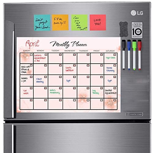 Magnetic Dry Erase Calendar