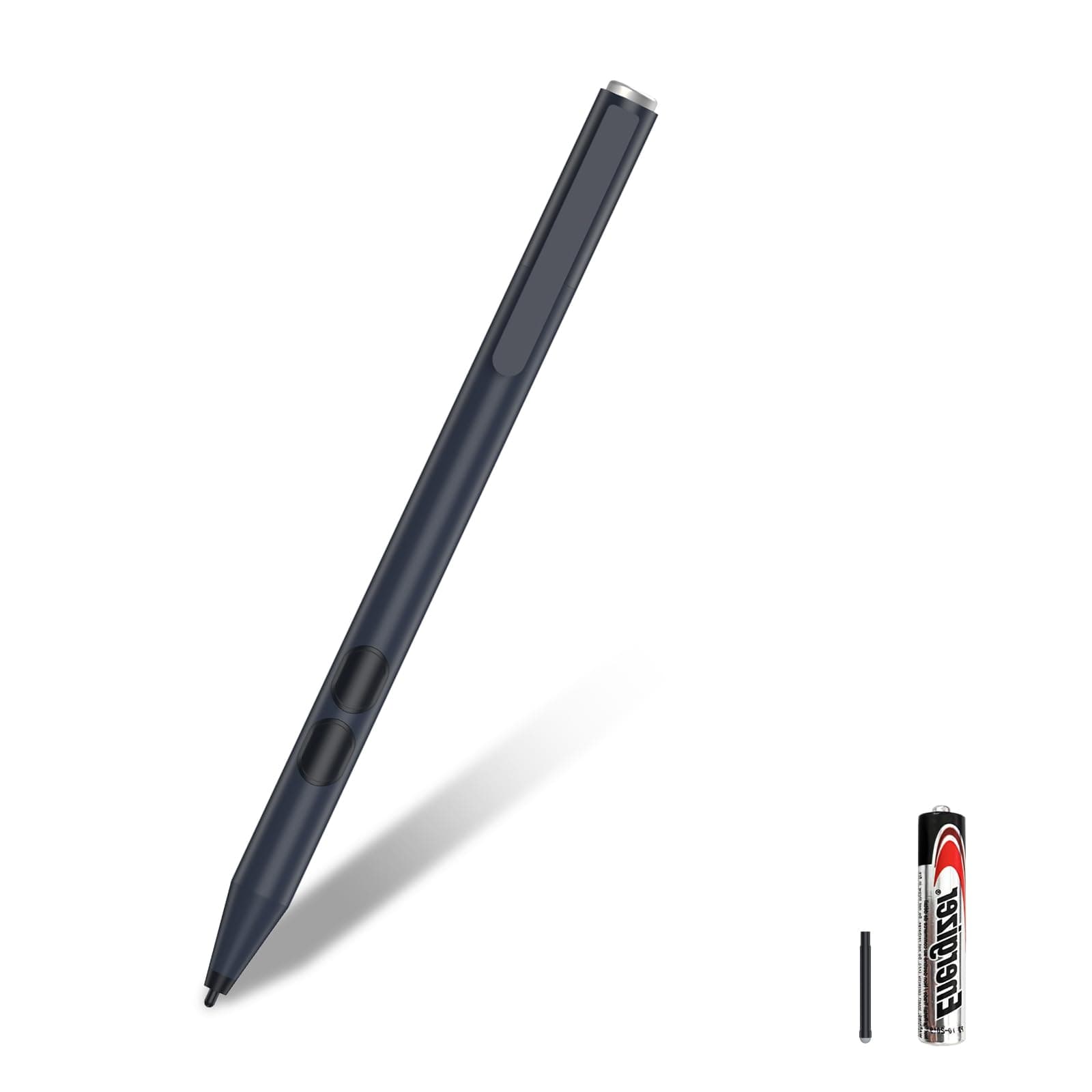Microsoft Surface Pen - Stylus for Pro 11/9/8/X/10/7+/7/6/5/4/3, Laptop/Studio/Book 5/4/3/2/1, Palm Rejection, 1024 Pressure Sensitivity, 2500h Working Hours, Black