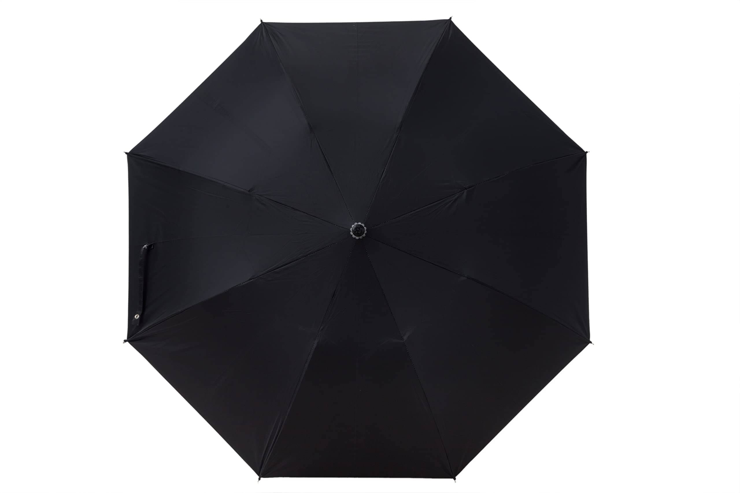 KC Paul & Sons RICO Black Silver 2 Fold Polyester Umbrella - Truely Indian
