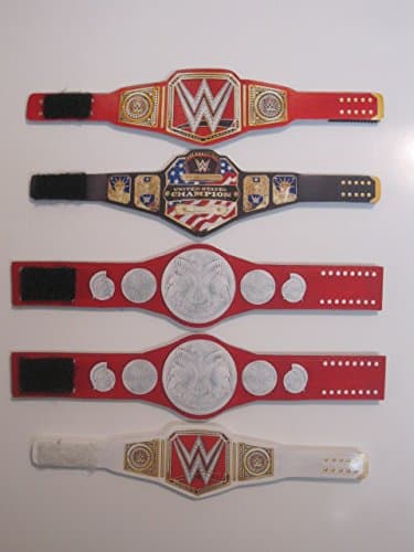5 Custom Wrestling Championship Belts