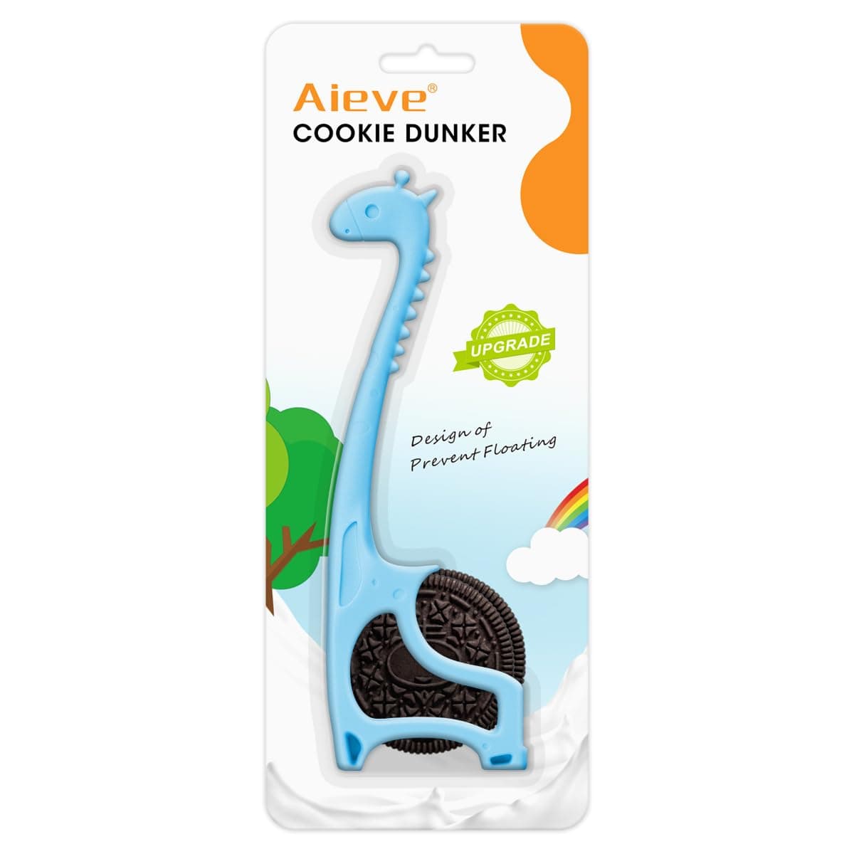 Cookie Dunker Compatible with Oreo for Kids, Cookie Dunker Tool for Milk, Milk Dipper Tool with Upgraded Prevent Floating Design