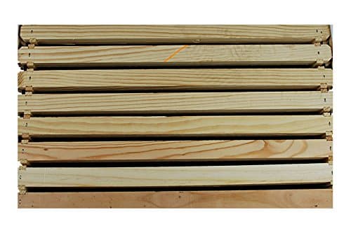 Complete Beekeeping Hive Body (Unpainted 8-Frame)