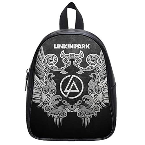 Custom Linkin Park Backpack School Student Shoulder Bag School Bag for Kids