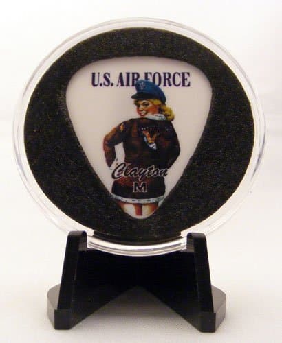 US Air Force Guitar Pick Display &amp; Easel