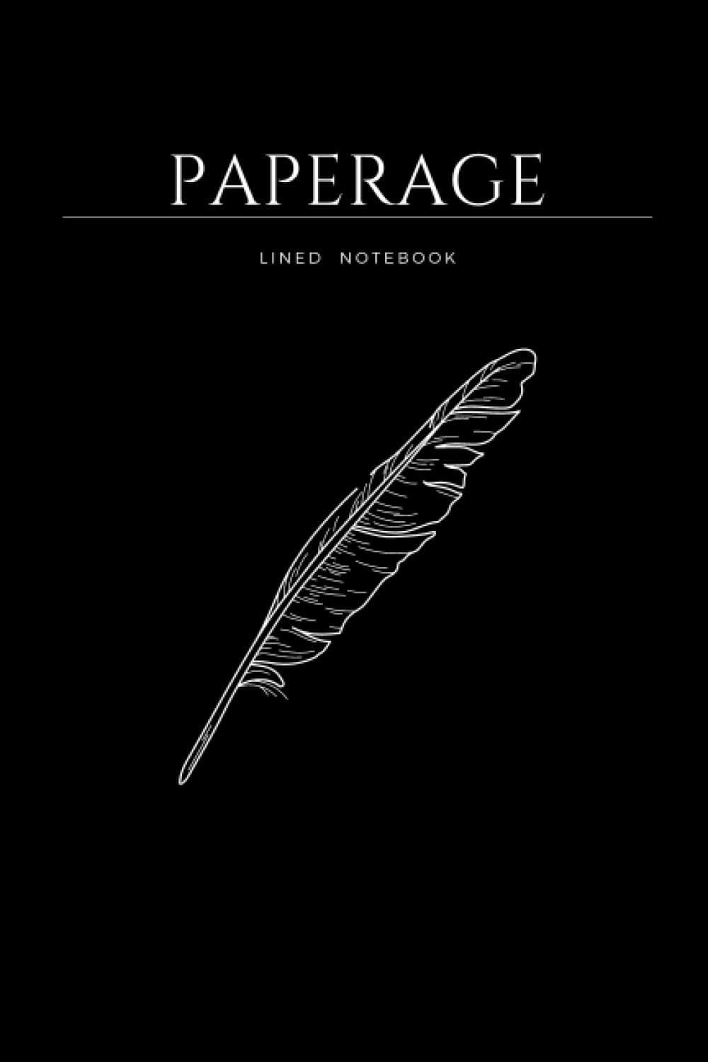 Paperage Lined Journal Notebook: lined notebook/100 pages,6x9 inch