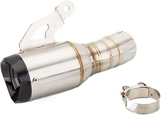 For B&MW S1000RR S1000 RR 2019 2020 2021 2022 Motorcycle Exhaust Escape System Modify Link Pipe Exhaust Slip On Motorcycle Exhaust Pipe(Color:1)