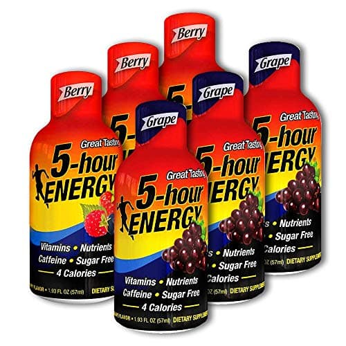 5 Hour Energy, 12 Berry + 12 Grape, 24 Count