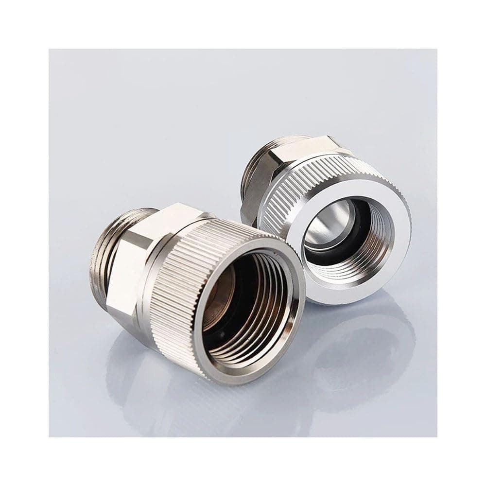 1Pc 360° Swivel BSP Pipe Coupler, 1/2" 3/4" 1" 1-1/2" 2" Male Female Equ/Reducer Fitting for Fuel Nozzle(1 Inch Rotary joint)