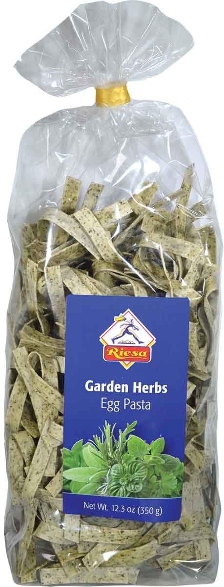 Riesa Egg Pasta, Seven Herb, 12.30 Ounce