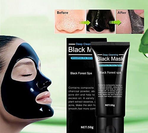 Black Forest Spa Blackhead Remover Cleaner Purifying Deep Cleansing Acne Black Mud Face Mask Peel-off