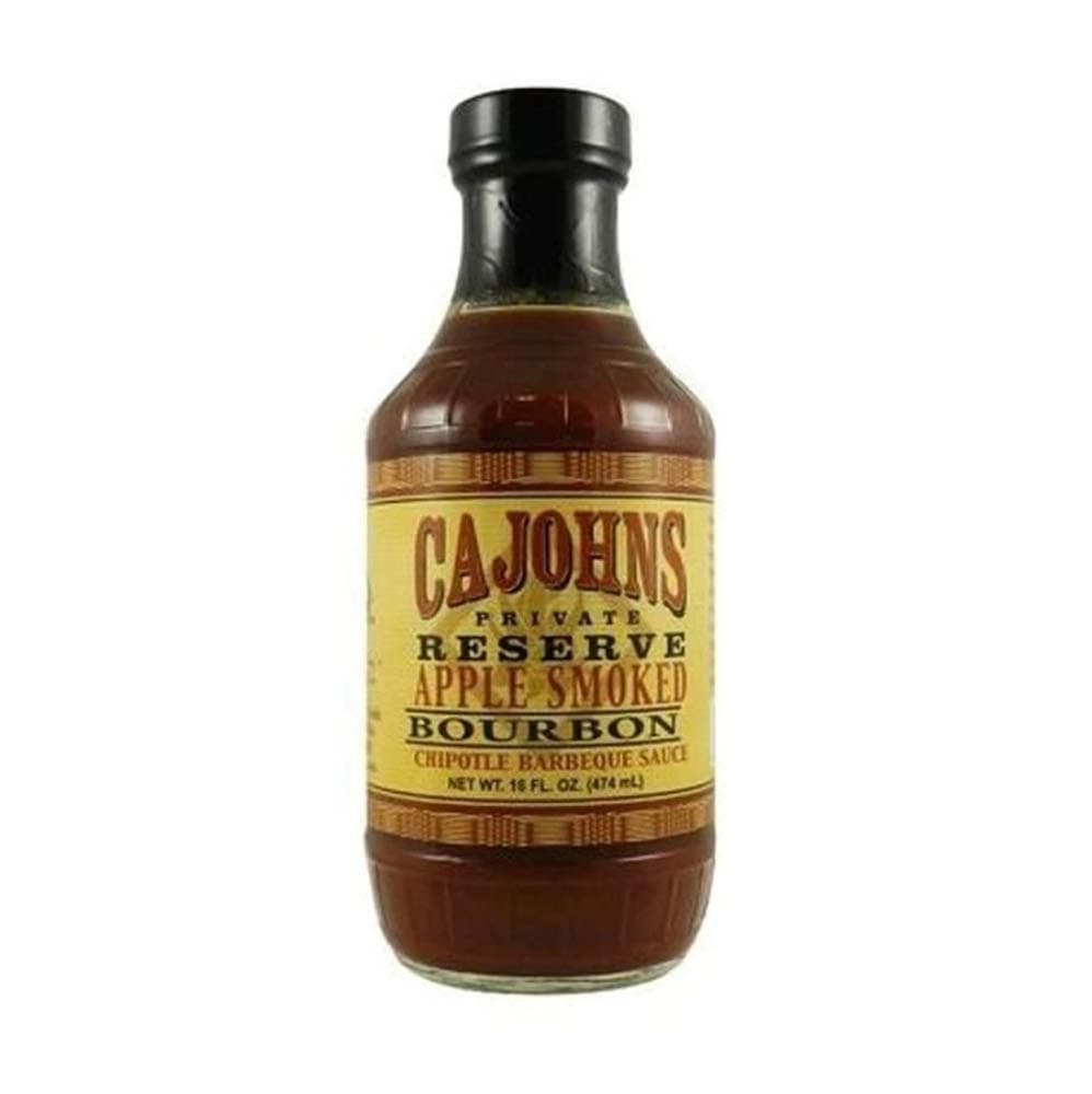 CaJohn's Apple Smoked Bourbon Chipotle BBQ Sauce