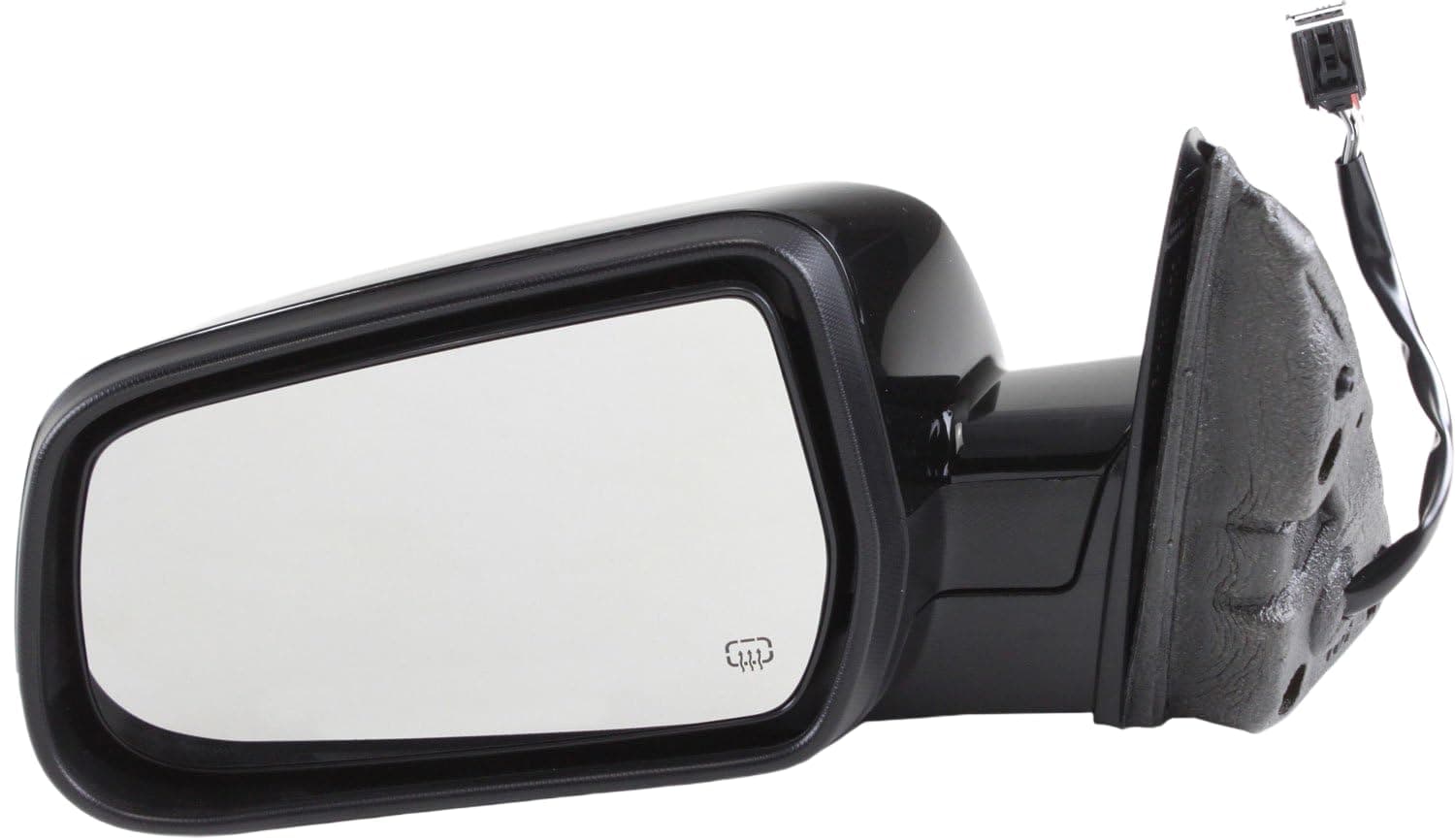 New Front Mirror Left Driver Side Power Heated Manual Folding Paintable No Blind Spot Feature and Memory Replacement For Chevy Equinox/For GMC Terrain 2010-2017 Replaces OE 20858744 | GM1320387