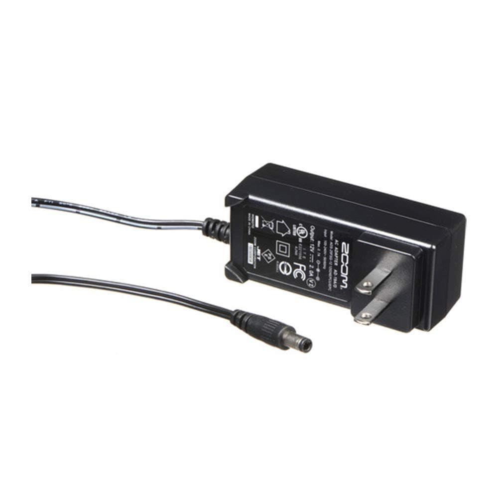 ZoomAD-19 AC Adapter, 12V AC Power Adapter Designed for Use with F4, F8, F8n, L-12, L-20, L-20R, TAC-8, and UAC-8