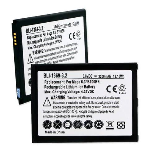 Quality replacement for Samsung B700BE, B700BU, GALAXY MEGA 6.3, SGH-I527, SCH-R960, GT-I9200, GT-I9205, GT-I9208, SGH-M819N, GALAXY MEGA 4G, 3200mAh, 3.8v, Li-ion, by Empire