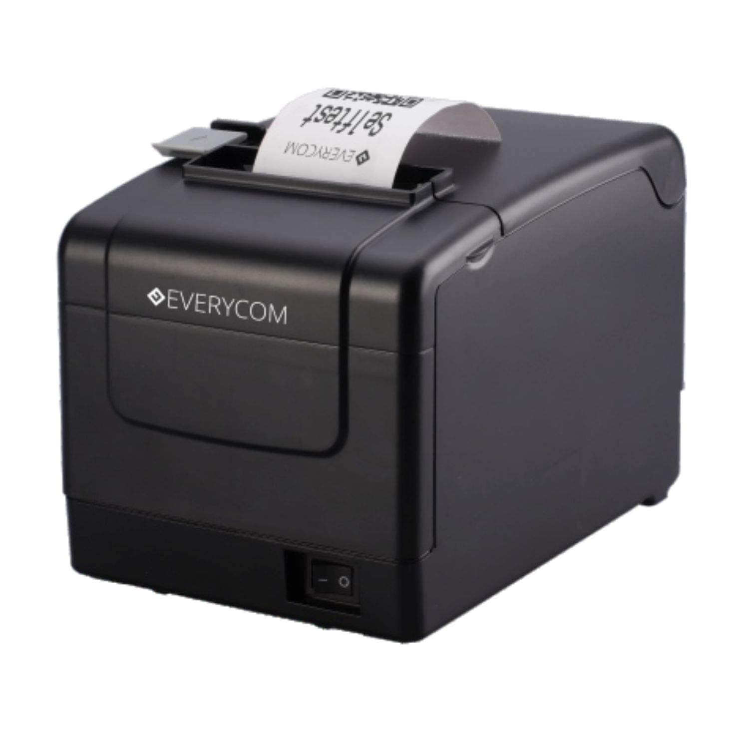 Everycom EC-901 80mm | 3 Inches USB+LAN Interface Thermal POS Receipt Printer (Without AUTO Cutter, Black)