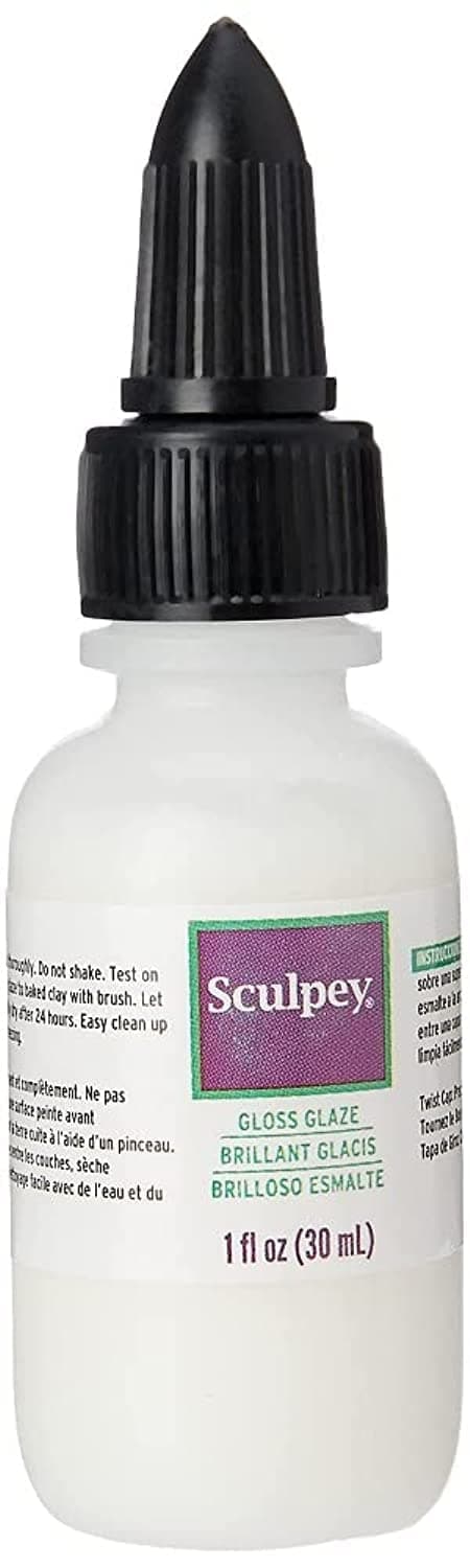 Polyform Sculpey Glaze, 1-Ounce, Glossy