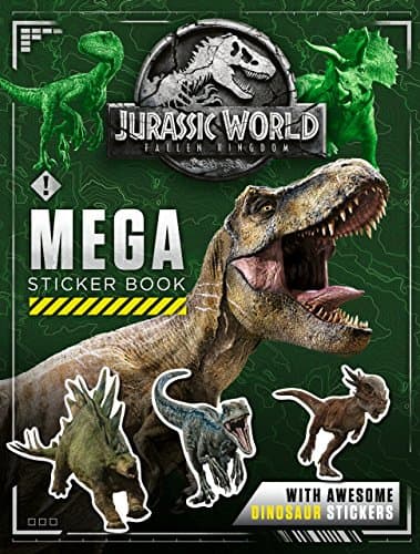 Jurassic World Fallen Kingdom Mega Sticker Book