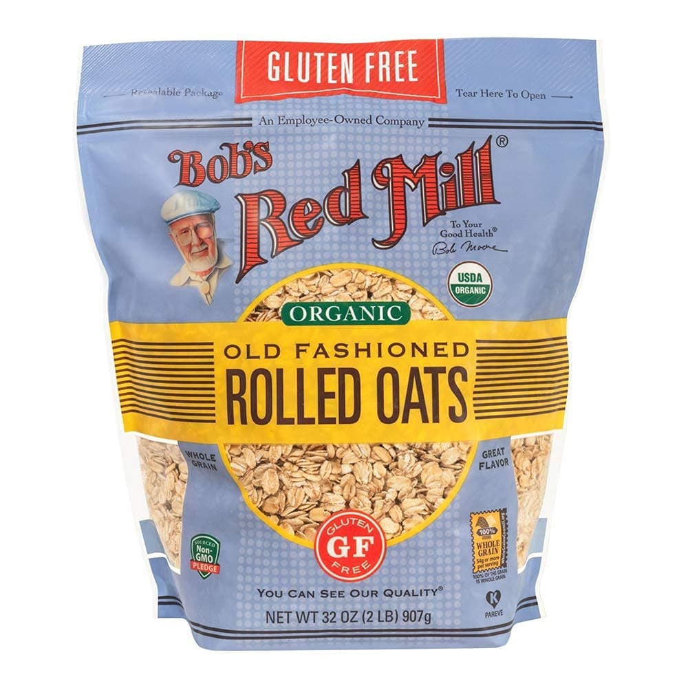 BOBS RED MILL Organic Old Fashioned Rolled Oats, 32 OZ