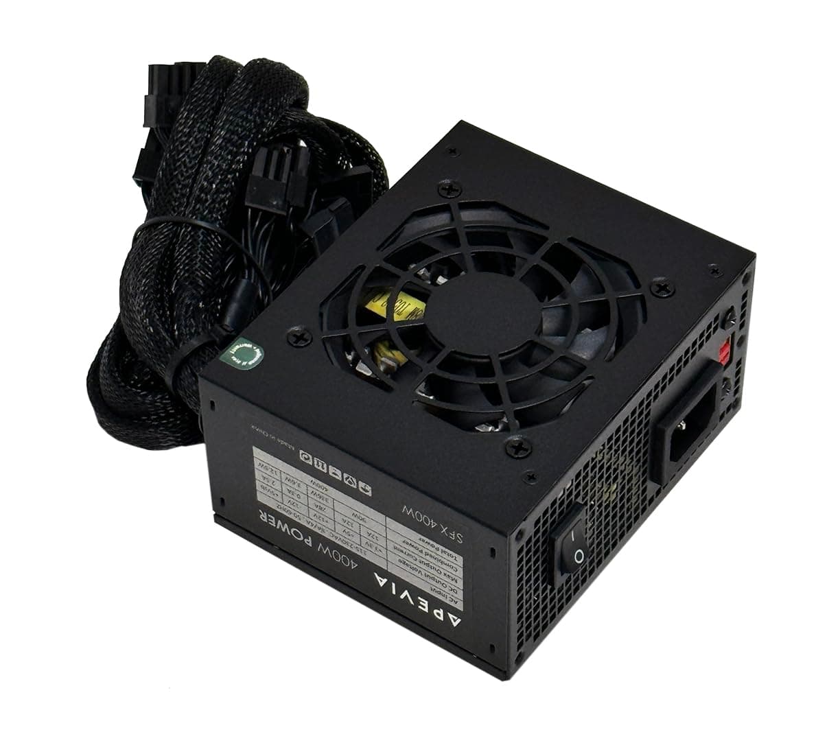 APEVIA SFX-AP400W Mini ITX Solution / Micro ATX / SFX 400W Power Supply