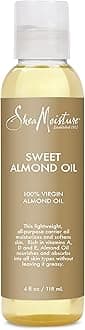 SHEA MOISTURE Body Oil for Dry Skin Sweet Almond Oil Cruelty Free 4 oz