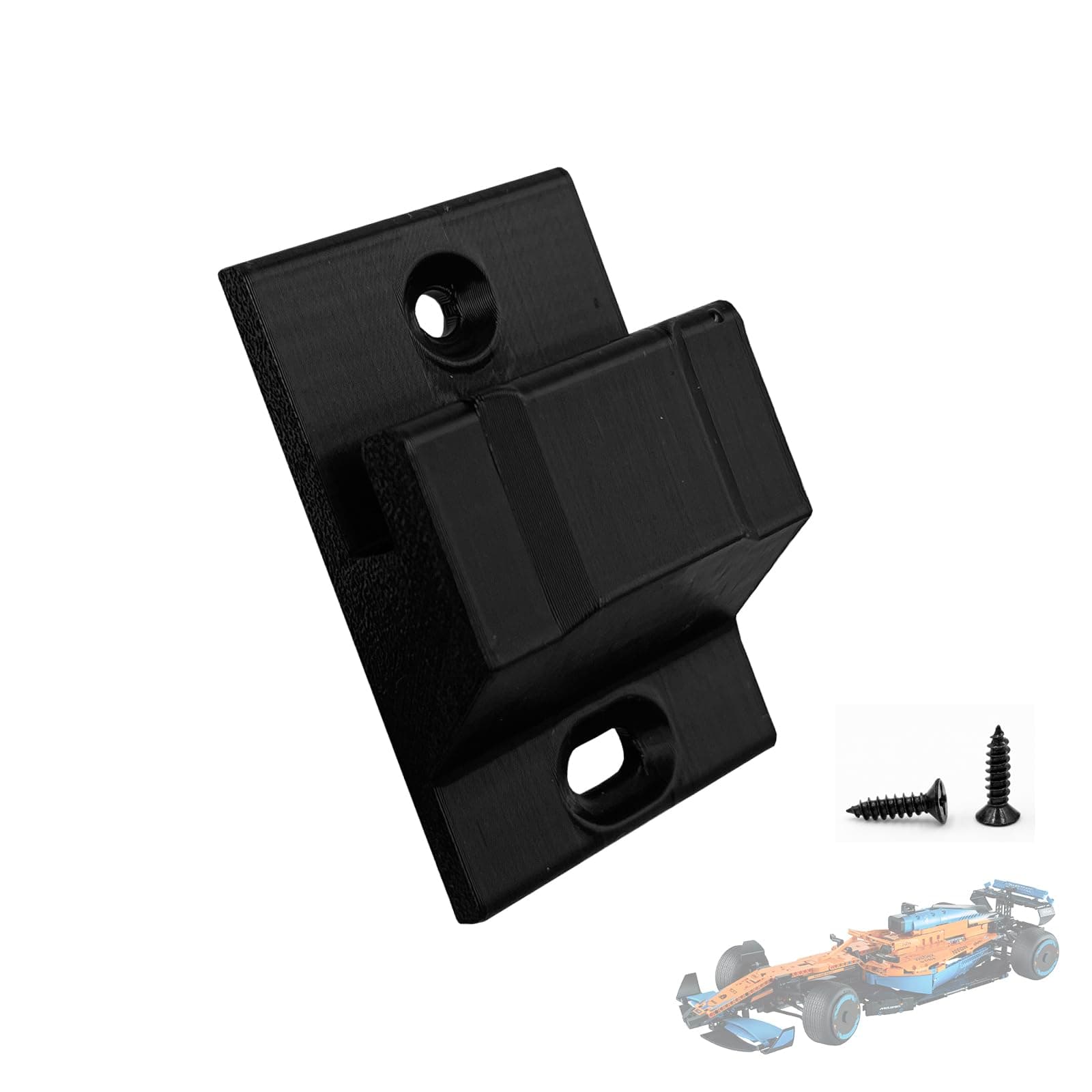 Wall Mount for Lego 42141 Technic Formula 1 2022 Replica Race Car Model Accessories for Lego 42141 Technic Formula 1 2022 Replica Race Black