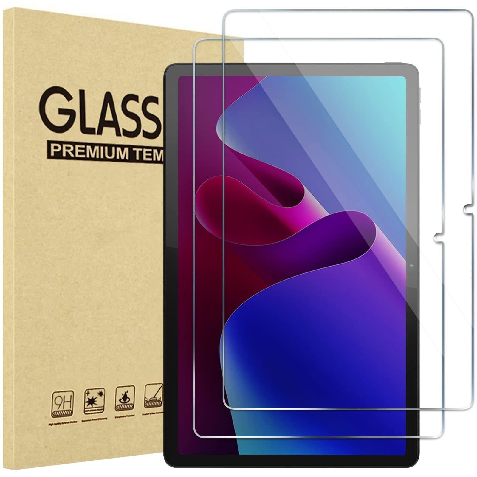 2 Pack Screen Protector for Lenovo Tab P11 Pro Gen 2 11.2” 2022, Tempered Glass Film Guard for 11.2 Inch Lenovo P11 Pro 2nd Generation TB132FU