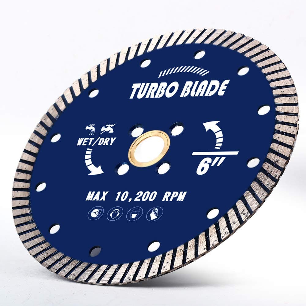 XMIS Diamond Granite Blade 6 inch Diamond Blade for Tile Granite Marble (6")