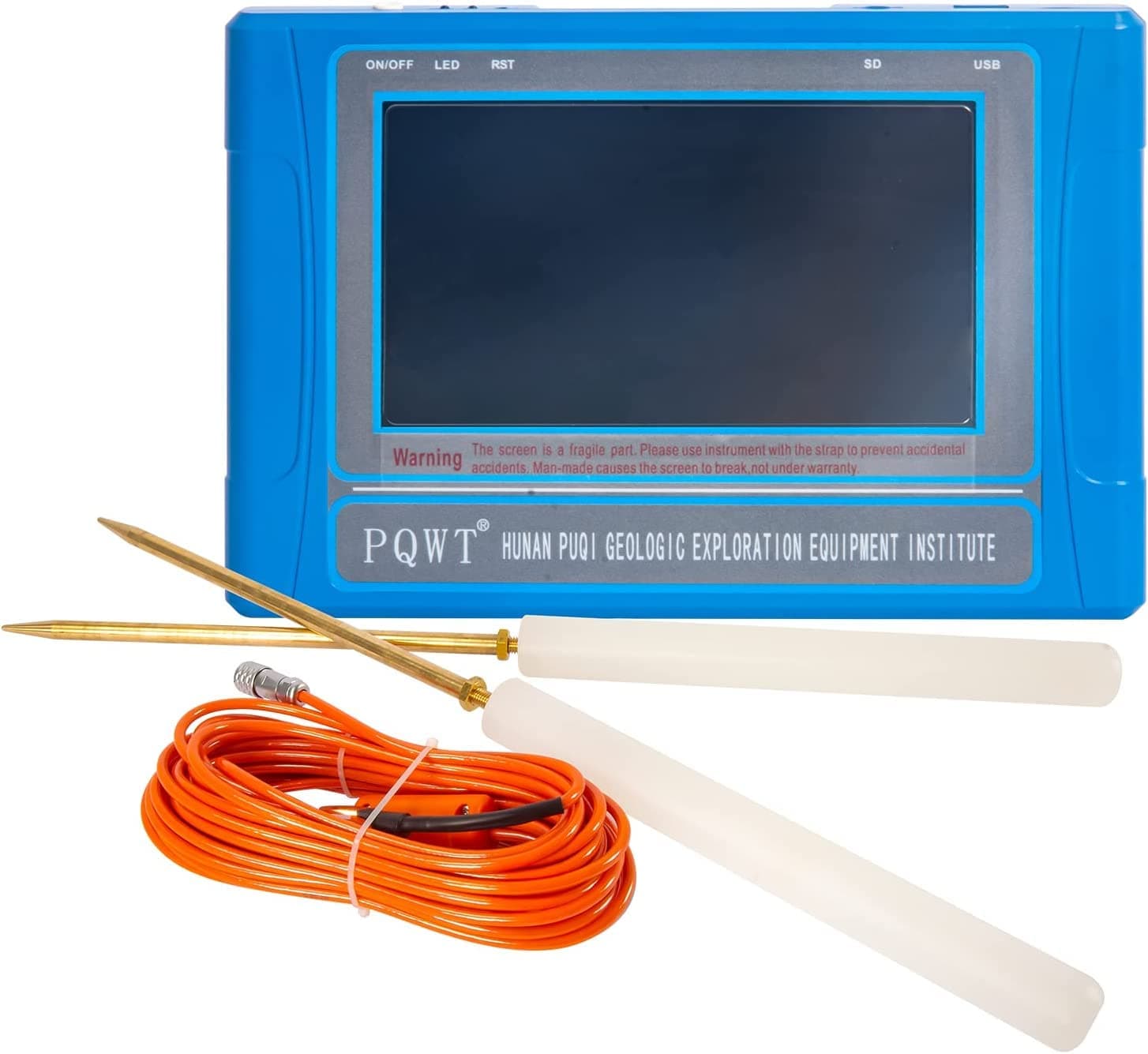 One Key Mapping PQWT-TC300 Underground water detection for 300M Water detector machine (300M)