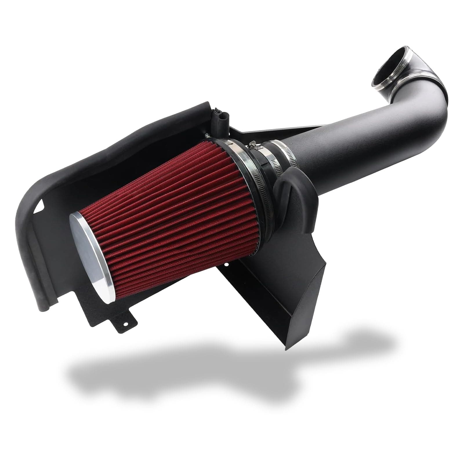4" Cold Air Intake System with Heat Shield for 1999-2006 Chevy/GMC V8 4.8L 5.3L 6.0L Silverado 1500/2500/3500 - High Flow Air Filter Kit, Improved Horsepower & Throttle Response