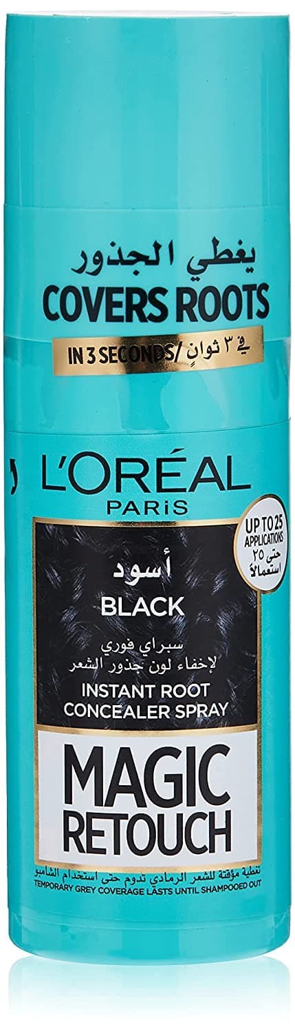 – L'Oreal Paris Magic Retouch Instant Root Concealer, Black100 gm