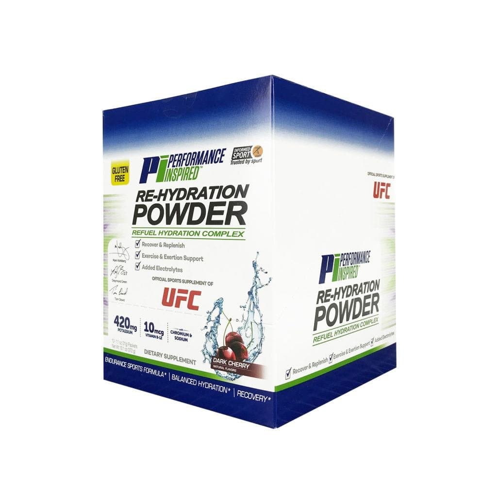 Performance Inspired Nutrition Re-Hydration Powder, Dark Cherry, 12 Count