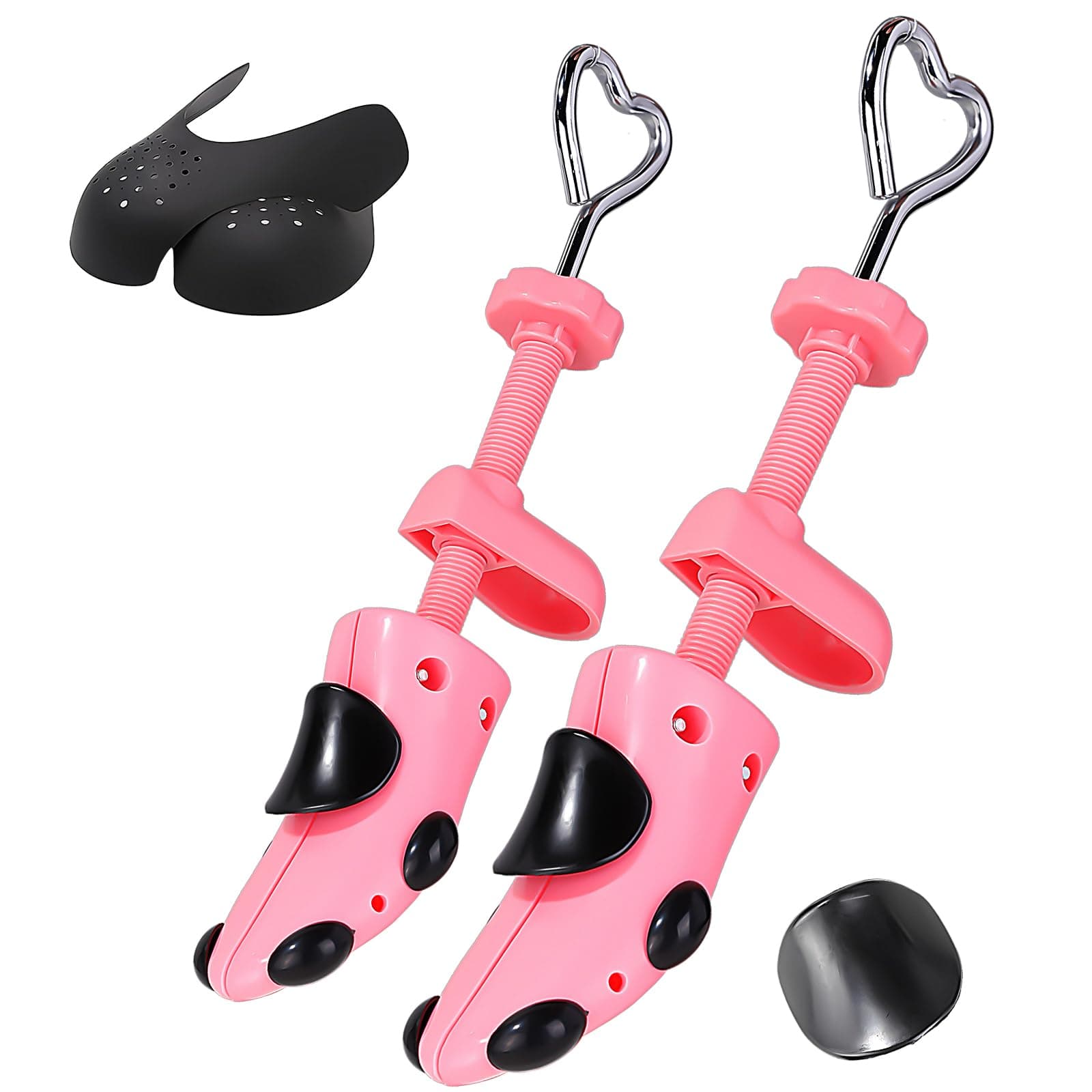 MsentuoShoe Stretcher Shoe Trees,Adjustable Length & Width for Men and Women,4-Way Adjustable Shoe Expander Widener