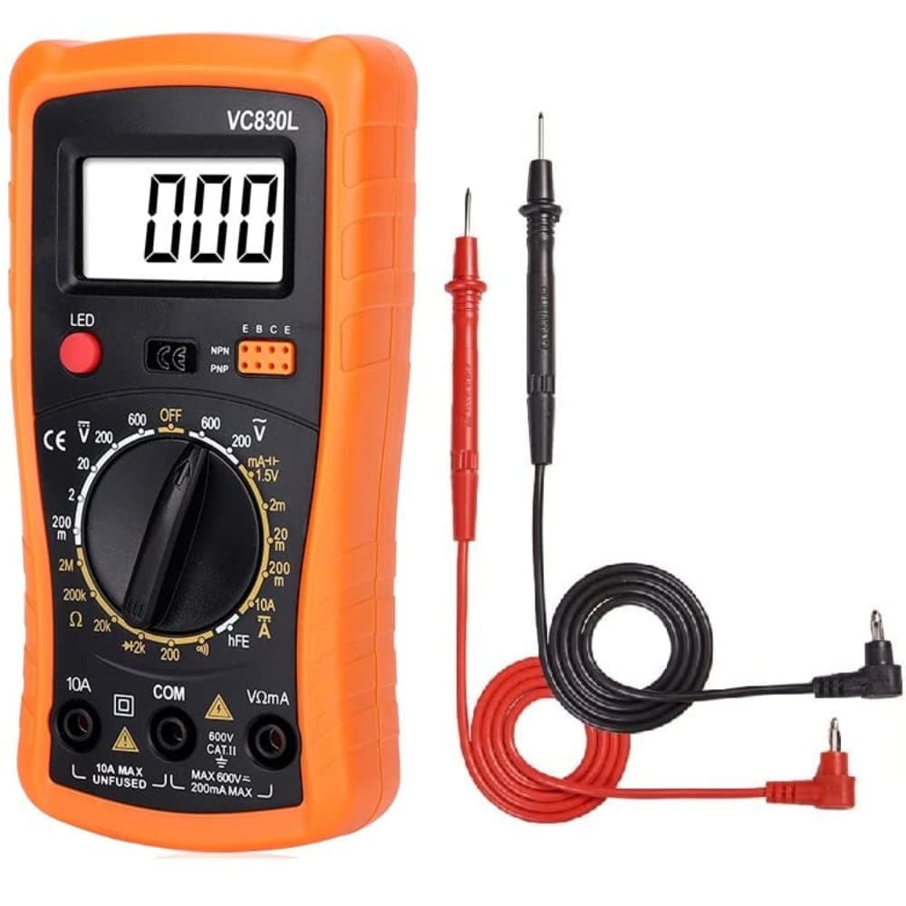 Corslet Digital Multimeter Multimeter Kit Multi Meter Digital Multi Meter Voltage Meter Maltimimiter Digital Digital Multimeter for Electronic Digital Multimeter Kit