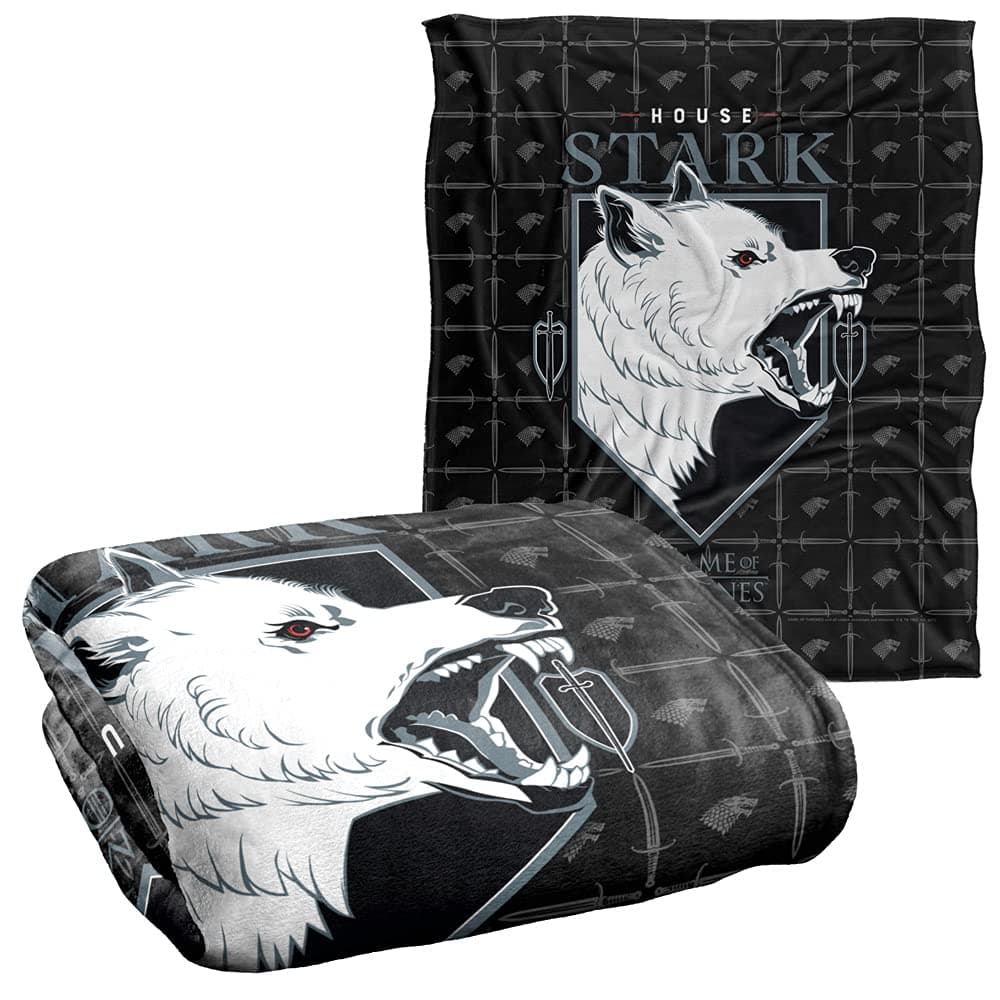 GAME OF THRONES Silky Touch Super Soft Throw Blanket, 152 x 127 cm