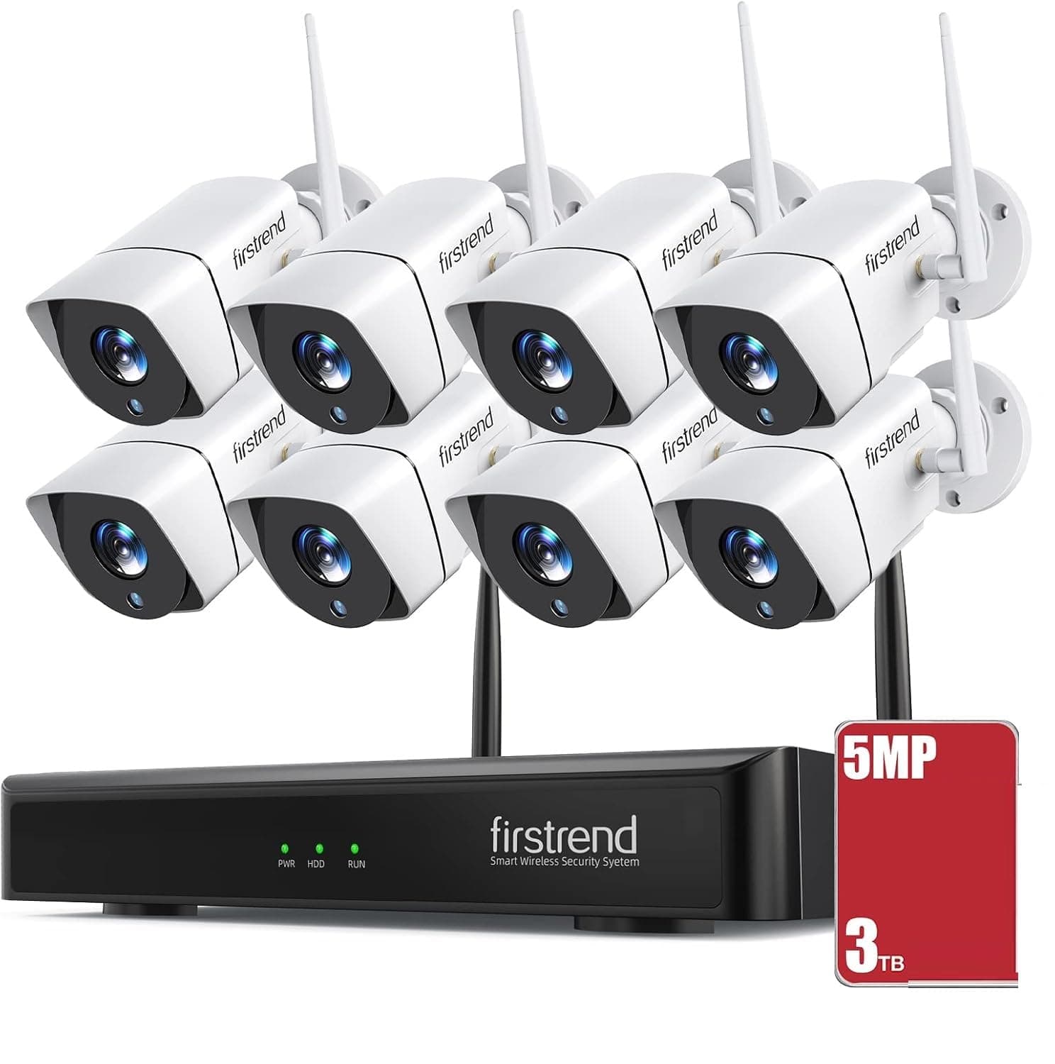 Ultra HD 5MP Wireless Home Security System