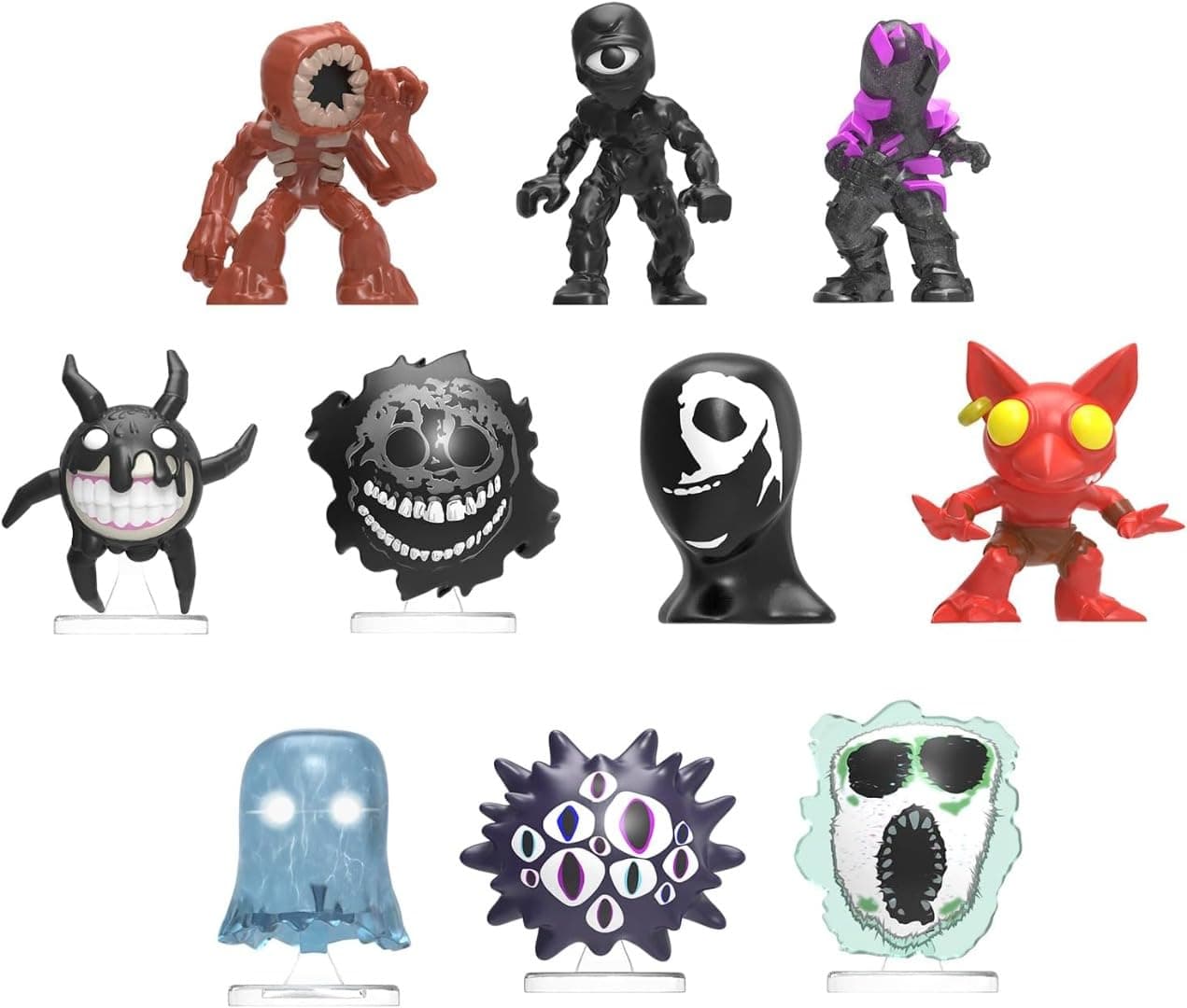 Doors assortiment Figurines Wave 1 5 cm (24), Black