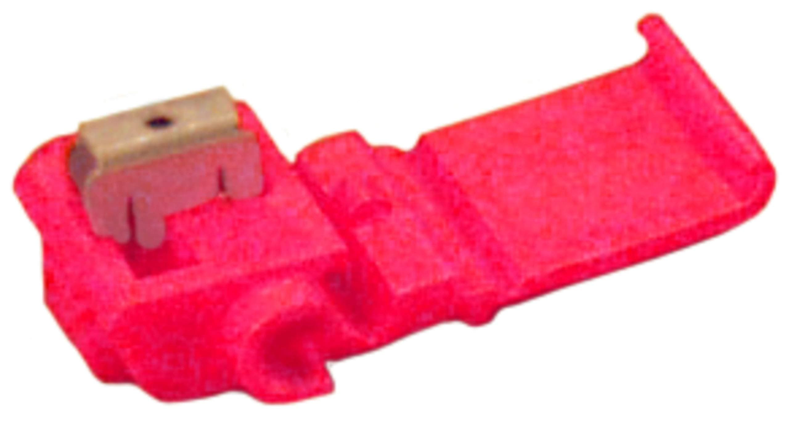 Scotchlok Electrical IDC 557-BULK, Pigtail, Self-Stripping, Moisture Resistant and Flame Retardant, Red, 22-16 AWG (Pack of 500)