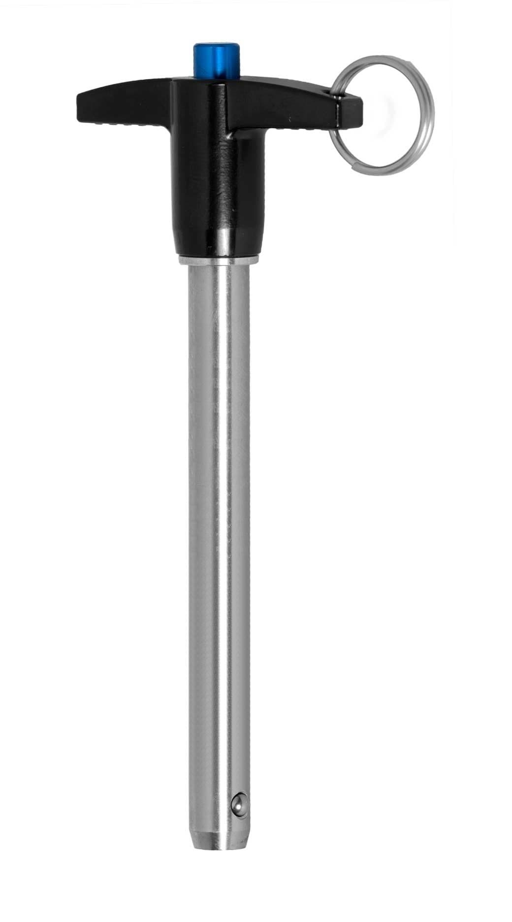 Viwanda Stainless Quick Release Pin, Self-Locking T Handle, Diameter M10 - Grip Length 90 mm