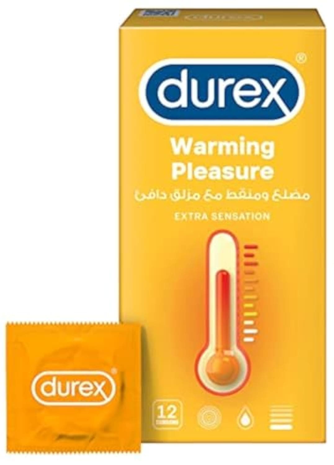 Durex Pleasuremax Warming Condoms 12's