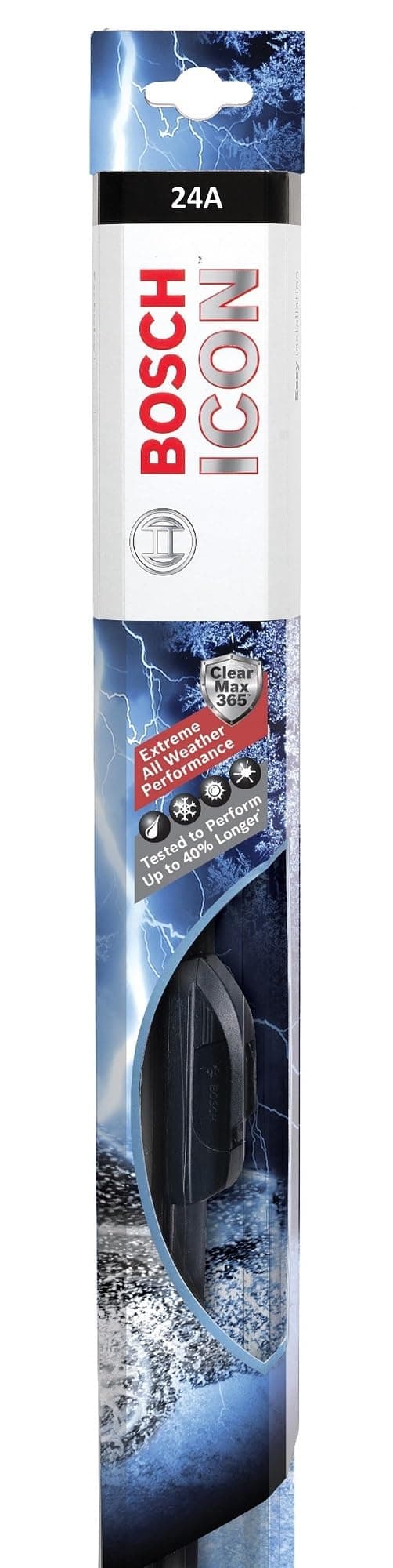 24A ICON Premium Beam Wiper Blade; 24" - Single