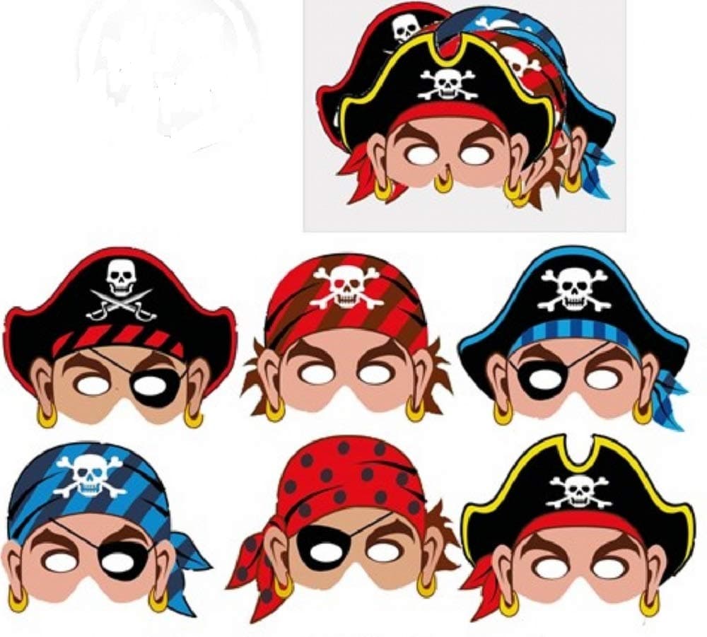 Playwrite 12 x Pirate Masks