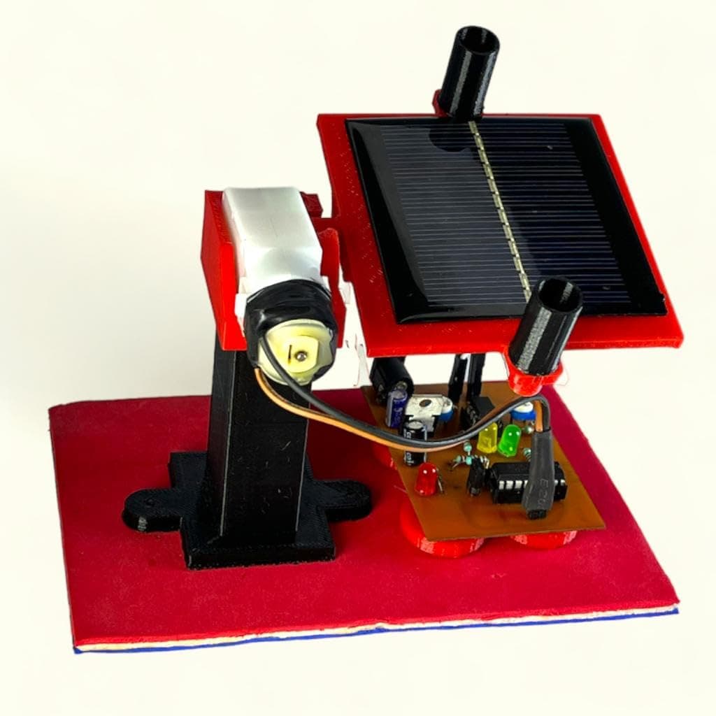 Single Axis Solar Tracking System - Kit - Solar Tracker - Physics - 12+