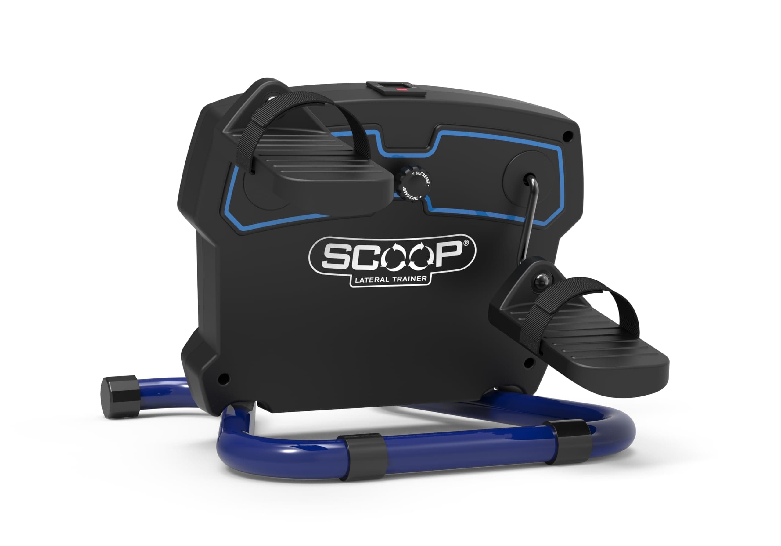 SCOOP Lateral Trainer - Compact, Lightweight, Under Desk Lateral Motion Exerciser | at Home Fitness for Legs, Knees, Hips and Lower Back. Improves Strength, Balance and Mobility, Reduces Joint Pain