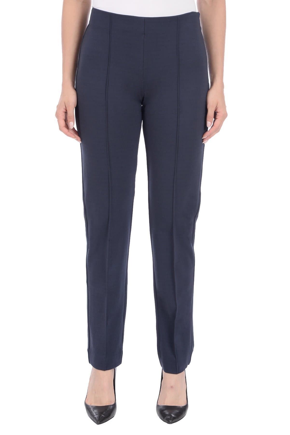 Kathos Women's Pull on Ankle Pants (Navy, 6)